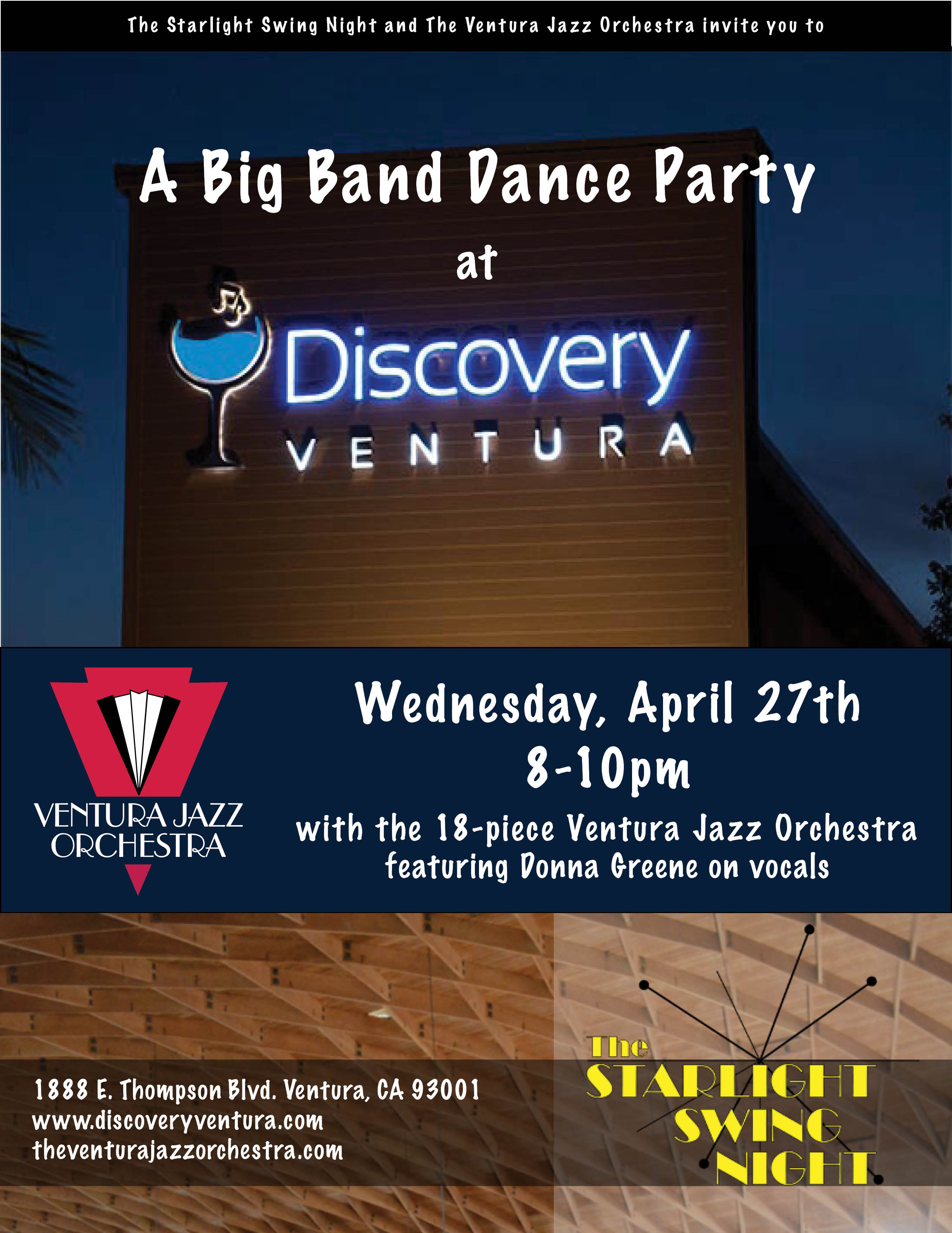 Ventura Jazz Orchestra at Discovery Ventura